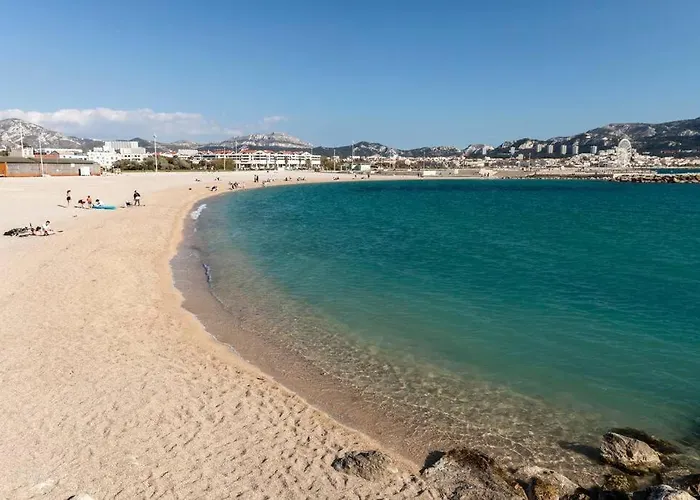 T2 Plage Prado-David, Parc Borely, Parking Privee